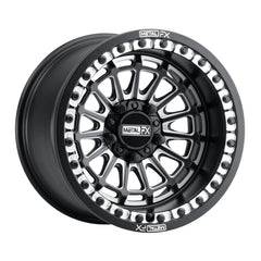 BEST DELTA R BEADLOCK, SATIN BLACK CONTRAST CUT AT METAL FX OFFROAD