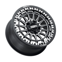 BEST DELTA R BEADLOCK, SATIN BLACK CONTRAST CUT AT METAL FX OFFROAD