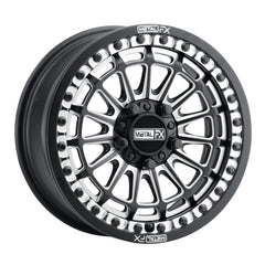 BEST DELTA R BEADLOCK, SATIN BLACK CONTRAST CUT AT METAL FX OFFROAD