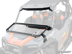 SuperATV Polaris General 1000 Flip-Down Glass Windshield
