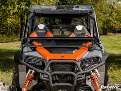 SuperATV Polaris General XP 1000 Flip-Down Glass Windshield