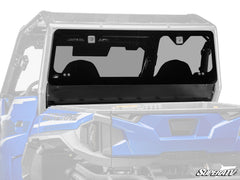 SuperATV Polaris General XP 1000 Rear Glass Windshield