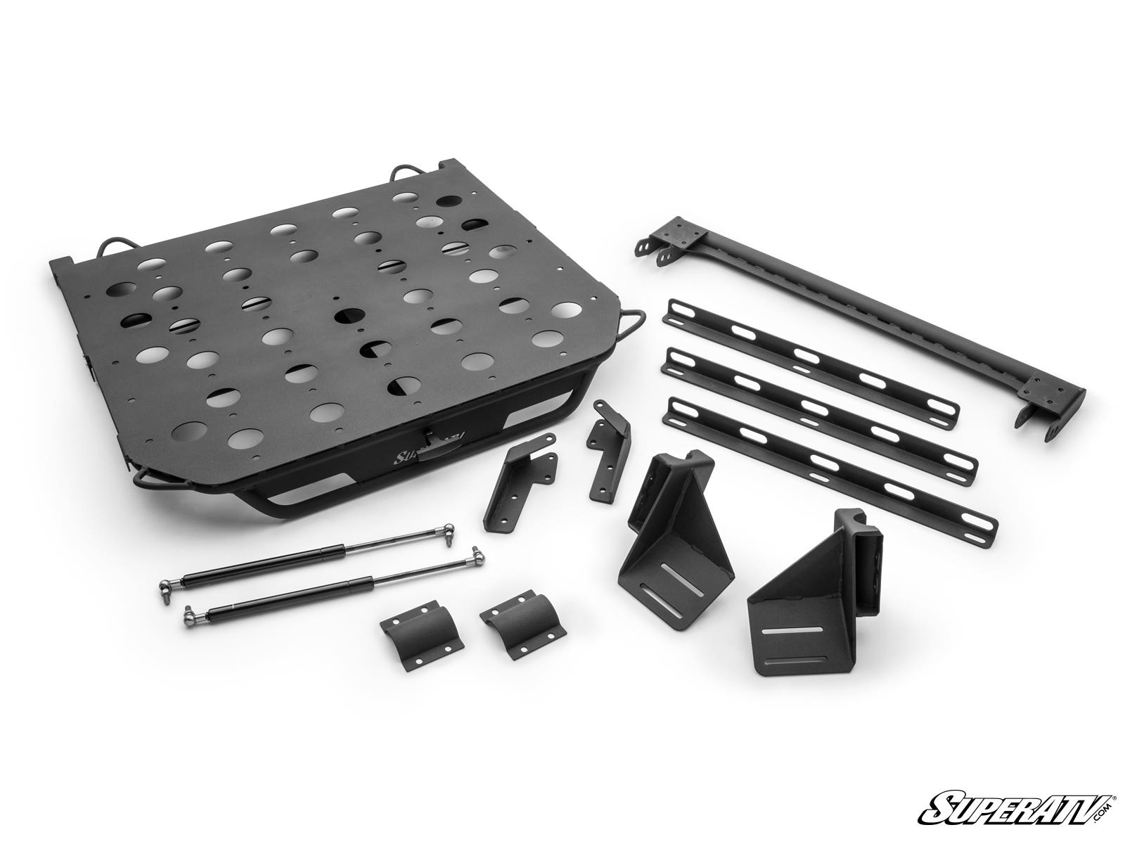 Polaris Pro R Cargo Rack SuperATV Polaris RZR Pro R Cargo Rack Alpha