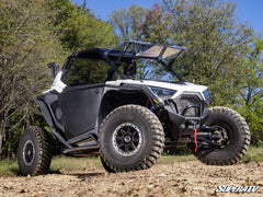 SuperATV Polaris RZR Turbo R MaxDrive Power Flip Windshield