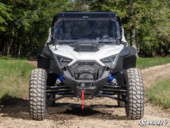 SuperATV Polaris RZR Turbo R MaxDrive Power Flip Windshield
