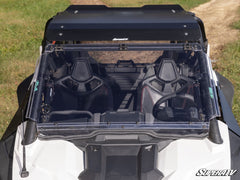 SuperATV Polaris RZR Turbo R MaxDrive Power Flip Windshield