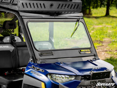 SuperATV Polaris Ranger XP 1000 Flip Down Glass Windshield