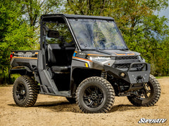 SuperATV Polaris Ranger XP Kinetic Scratch-Resistant Flip Windshield