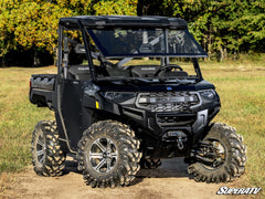 SuperATV Polaris Ranger XP 570 MaxDrive Power Flip Glass Windshield