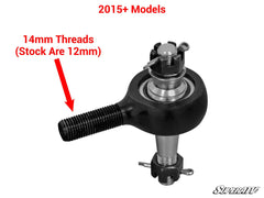 SuperATV Polaris RZR RS1 Heavy-Duty Tie Rod Kit
