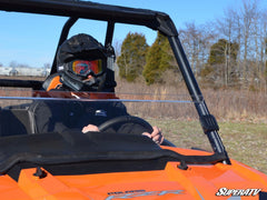SuperATV Polaris RZR XP Turbo Half Windshield