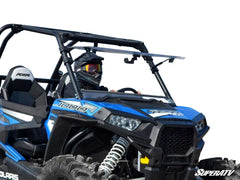 SuperATV Polaris RZR XP Turbo Flip Windshield