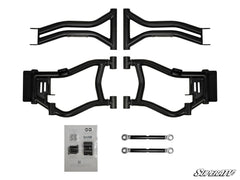 SuperATV Polaris RZR 4 800 High Clearance 1.5" Rear Offset A-Arms