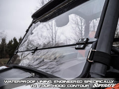 SuperATV Polaris General XP 1000 Flip Down Windshield