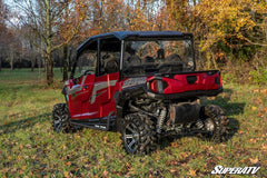 SuperATV Polaris General 4 Heavy Duty Nerf Bars - Wrinkle Black