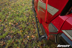 SuperATV Polaris General 4 Heavy Duty Nerf Bars - Wrinkle Black