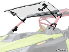 SuperATV Polaris RZR Pro R Flip Windshield