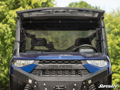 SuperATV Polaris Ranger XP Kinetic MaxDrive Power Flip Windshield