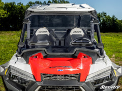 SuperATV Polaris RZR XP Turbo Vented Full Windshield