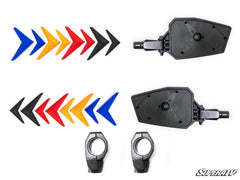 SuperATV Arctic Cat / Textron Seeker Side View Mirrors