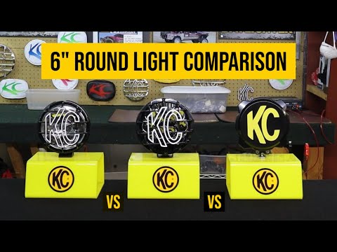 KC HiLiTES 6 in Pro6 Gravity LED - Infinity Ring - Single Light - 20W Wide-40 Beam 91304