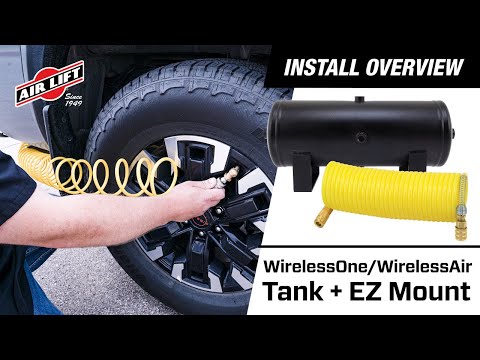 Air Lift WirelessAir Tank + EZ Mount Kit 74100EZ