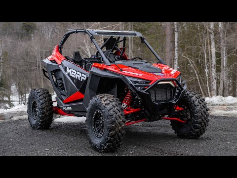 MBRP Polaris Stacked Dual Slip-on Muffler. AT-9524PT