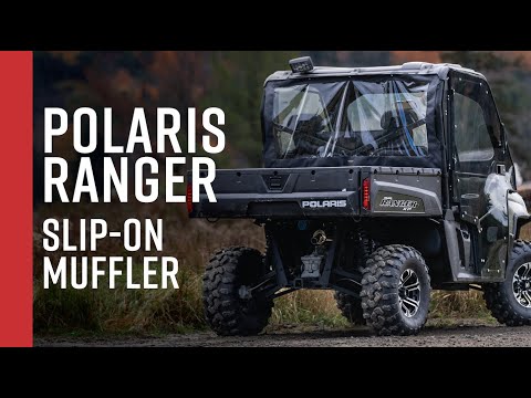 MBRP Polaris Slip-on Muffler. AT-9527PT
