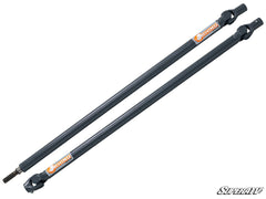 SUPERATV Can-am Maverick X3 Rhino Driveline C-Series Rear Prop Shafts - Cast Carrier Bearing