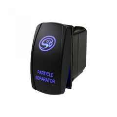 S&B LED ROCKER SWITCH WITH LOGO FOR PARTICLE SEPARATOR