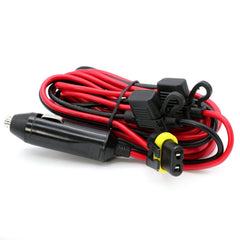 Rugged 12 Volt Power Adapter with Waterproof Connector for Rugged Radios and other Mobile Radios