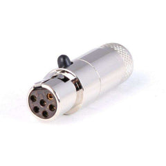 Rugged 6-Pin Female Mini XLR Connector TA6FL