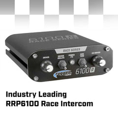 Rugged COMPLETE RACE KIT - Rugged RACE SERIES Communication Kit with M1 Radio and 6100 Intercom - With DSP Chips
