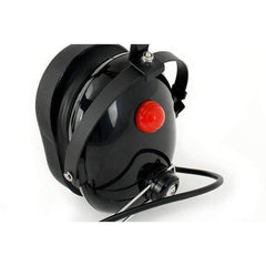 Rugged H15 Single Side Headset for 2-Way Radios - Black