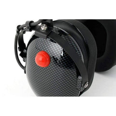 Rugged H22 Over the Head (OTH) Headset for 2-Way Radios - Black Carbon Fiber