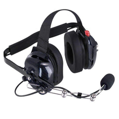 Rugged H42 Behind the Head (BTH) Headset for 2-Way Radios - Light Blue
