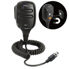 Rugged Hand Mic for M1 Mobile Radio with Scosche MagicMount