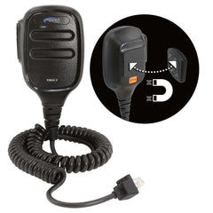 Rugged Hand Mic for RM45 & RM60 Mobile Radios with Scosche MagicMount