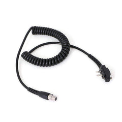 Rugged Icom Bolt On Handheld Radio - Headset Coil Cord