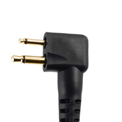 Rugged Motorola 2-Pin Handheld Radio  - Headset Coil Cord