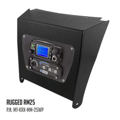Rugged Kawasaki KRX Multi-Mount Kit for Rugged Mobile Radios and Intercom - Motorola CM300D / Vertex VX2200