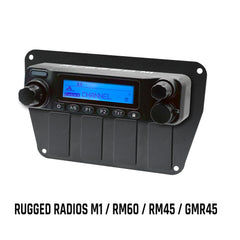 Rugged Multi Mount Insert or Standalone Mount for Rugged Radios with Rocker Switches