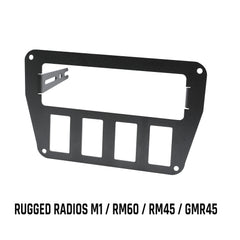 Rugged Multi Mount Insert or Standalone Mount for Rugged Radios with Rocker Switches
