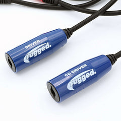 Rugged OFFROAD 12  RACE SERIES Straight Cable to Intercom Driver and Co-Driver