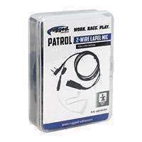Rugged Lapel Mic - 2 Wire with Acoustic Tube for Handheld Radios