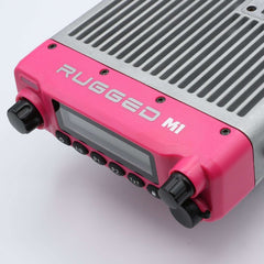 Rugged Radio Kit • Pink Rugged M1 RACE SERIES Waterproof Mobile Radio with Antenna • Digital and Analog