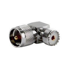 Rugged Right Angle UHF Antenna Connector
