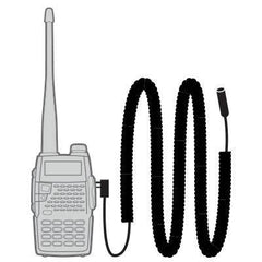 Rugged Select Handheld Radios Coil Cord - Vertex Bolt On