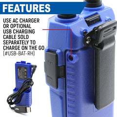 Rugged V3 / RH5R Handheld Radio High Capacity 3800mAH Battery