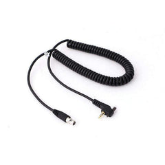 Rugged Vertex Single Pin Bolt On Handheld Radio - Headset Coil Cord